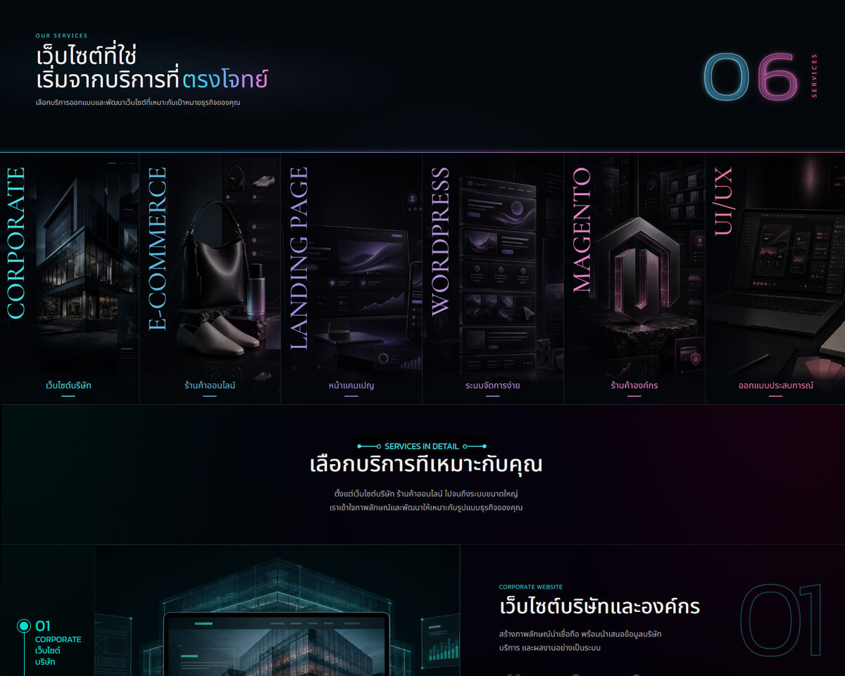 บริการรับทำเว็บไซต์ครบวงจรโดย Fairy Solution