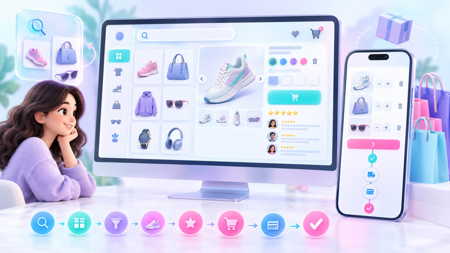 ฟีเจอร์เว็บไซต์ E-commerce ที่ช่วยให้ลูกค้าค้นหาและสั่งซื้อสินค้า