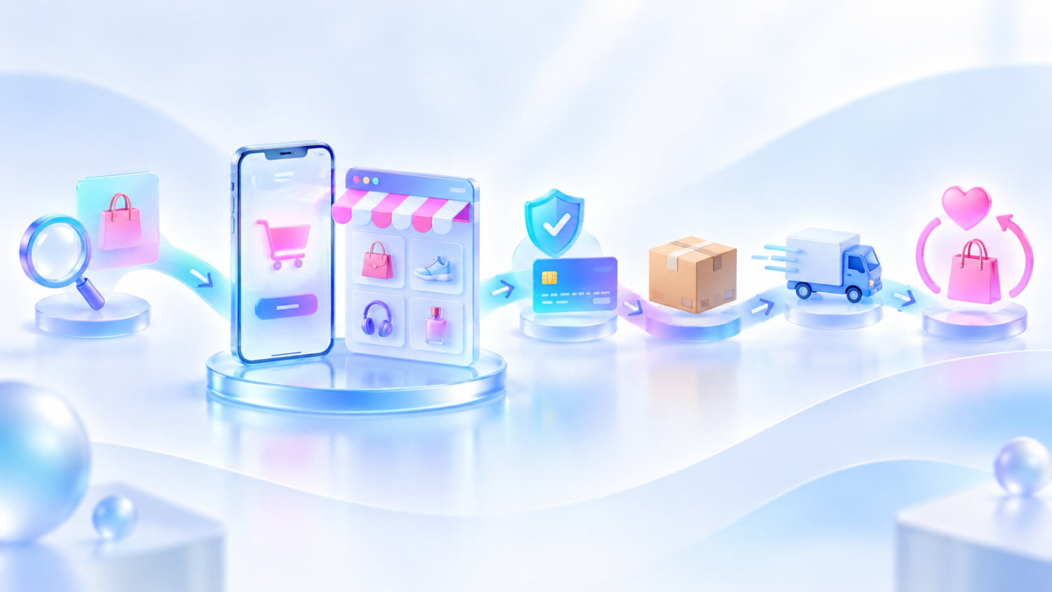 ขั้นตอนการซื้อสินค้าผ่านเว็บไซต์ E-commerce