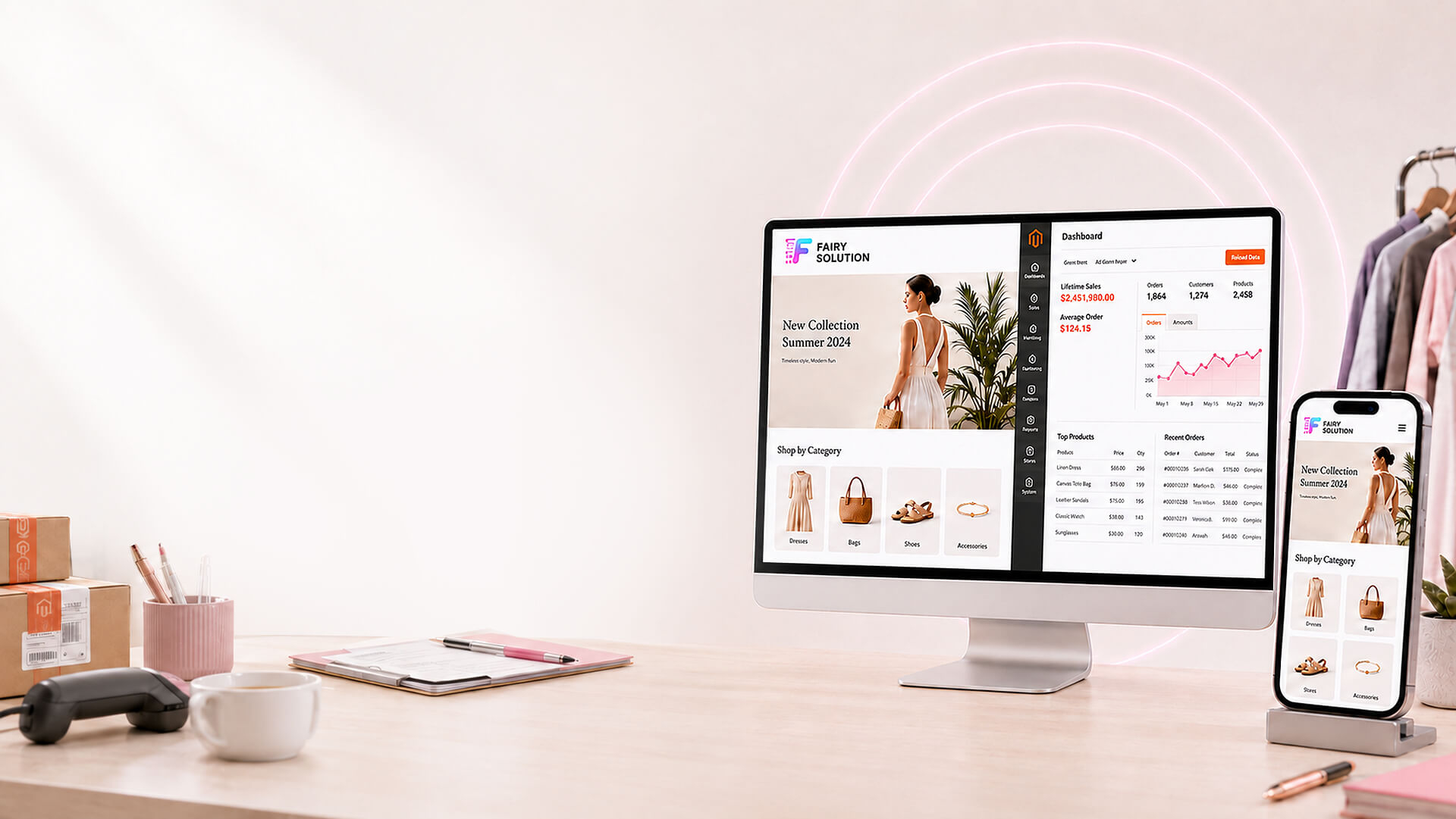 บริการรับทำเว็บไซต์ Magento