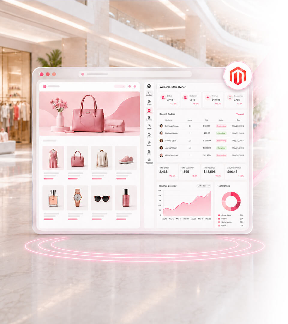 บริการรับทำเว็บไซต์ Magento โดย Fairy Solution