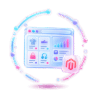 ไอคอนบริการพัฒนาเว็บไซต์ Magento