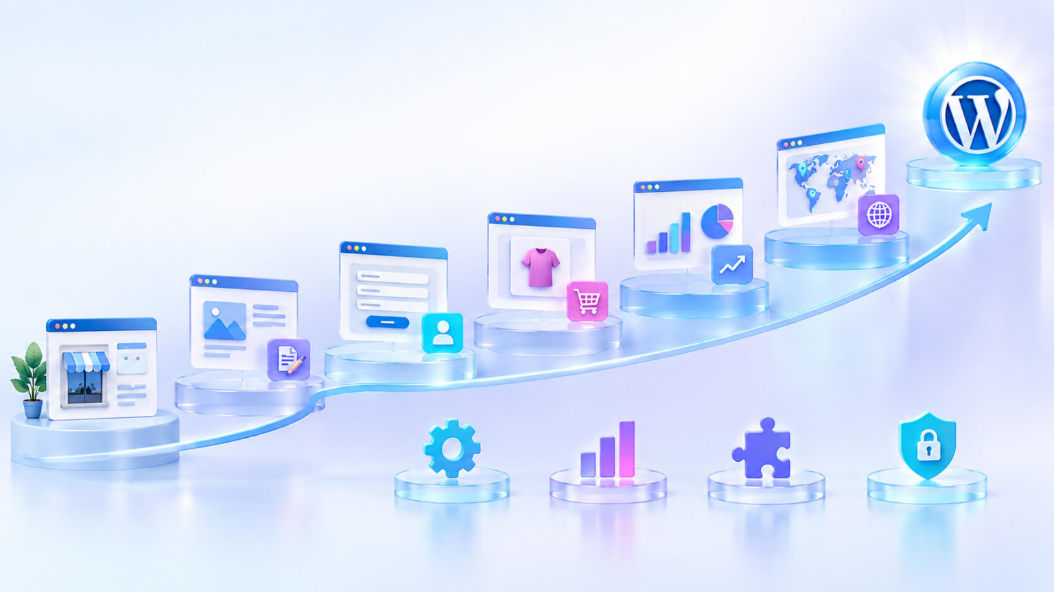 การต่อยอดเว็บไซต์ WordPress ให้รองรับเนื้อหา ร้านค้าออนไลน์ และการเติบโตของธุรกิจ