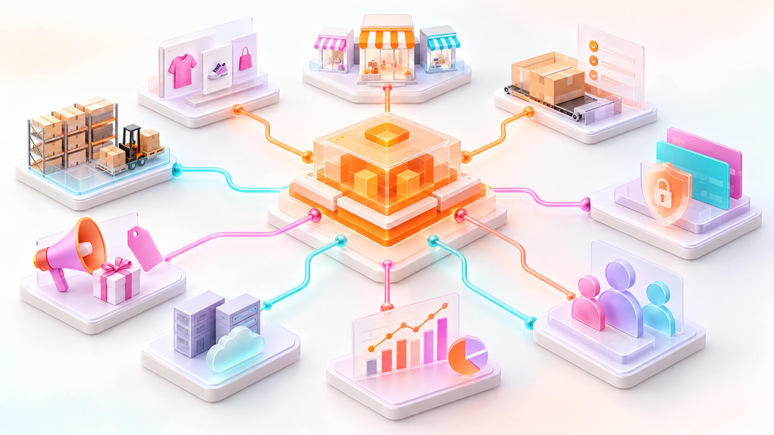 ความสามารถของ Magento ในการเชื่อมระบบ E-commerce